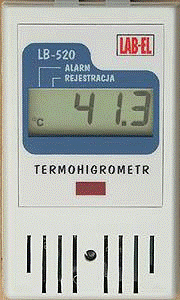 Rejestracja temperatury i wilgotności