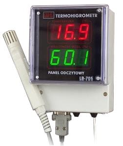 Thermometr - hygrometr LB-701 + LB-705