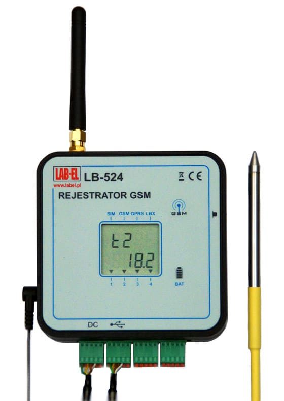 Termometr GSM LB-524T4