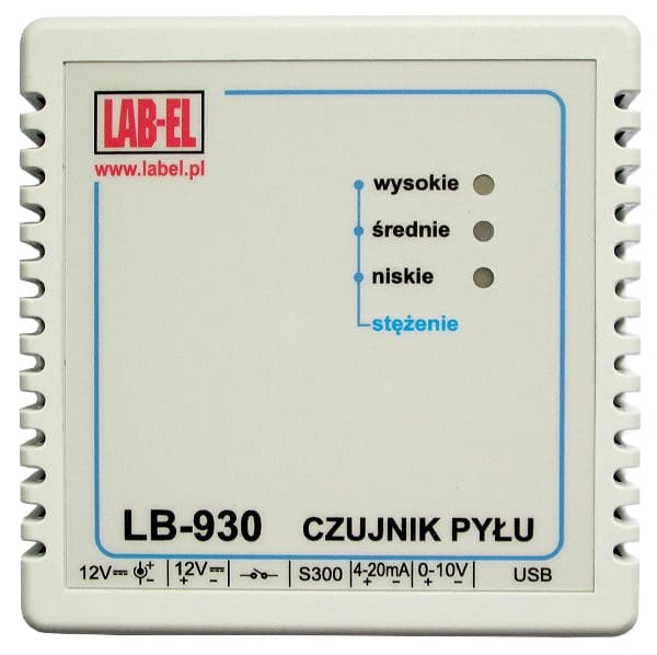 Czujnik pyłu PM2,5 zawieszonego w powietrzu LB-930