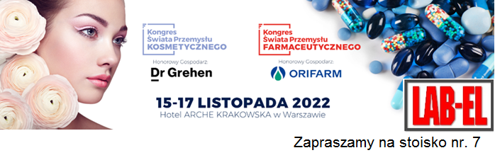 LAB-EL na Kongresie Świata Przemysłu Kosmetyczneg i Farmaceutycznego