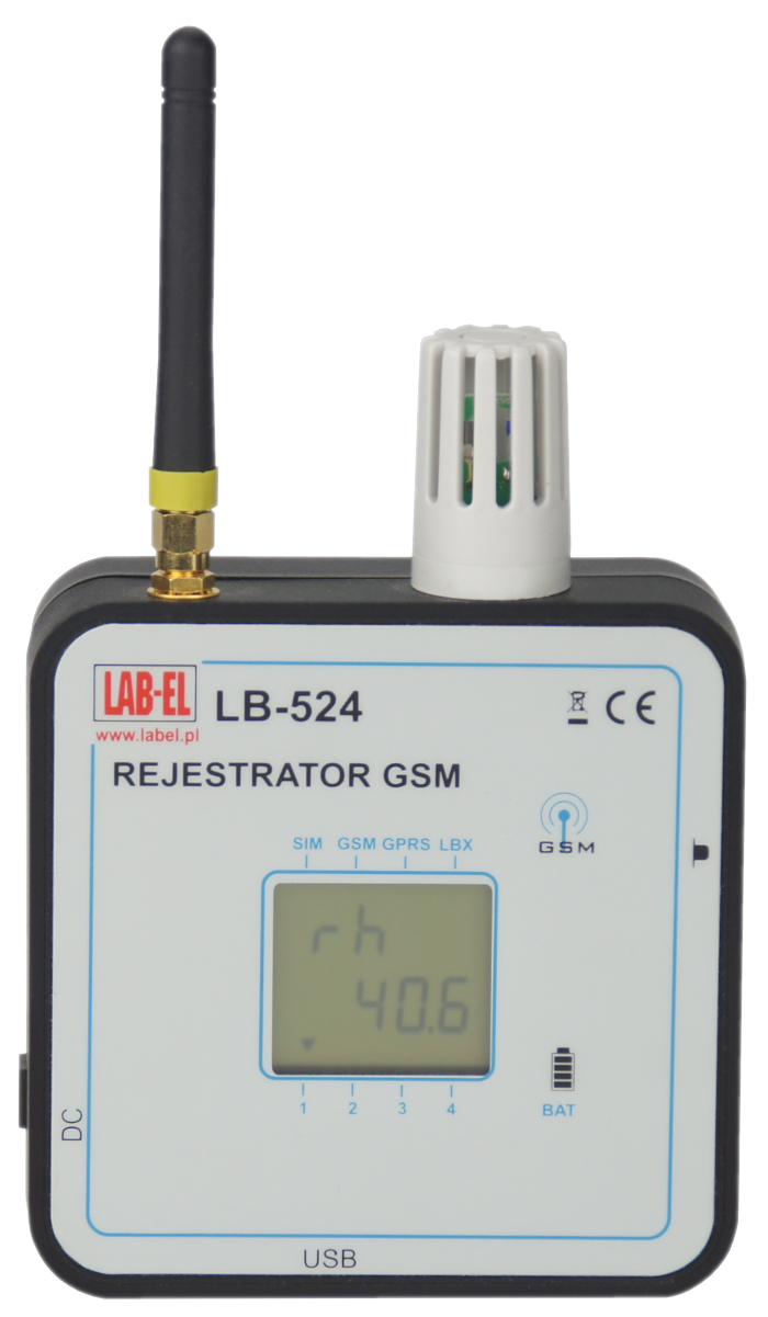 Termohigrometr GSM LB-524