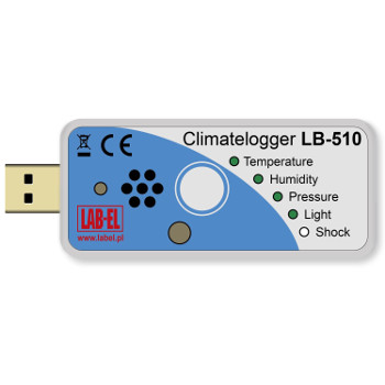 Rejestrator temperatury, wilgotności, ciśnienia i światła LB-532
