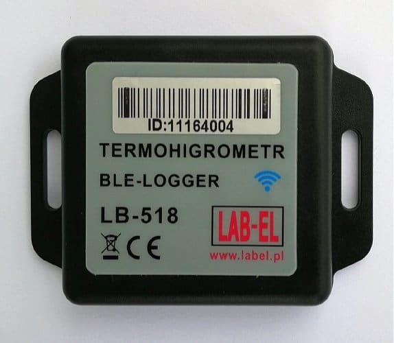 Bezprzewodowy rejestrator temperatury i wilgotności LB-518 BLE-LOGGER