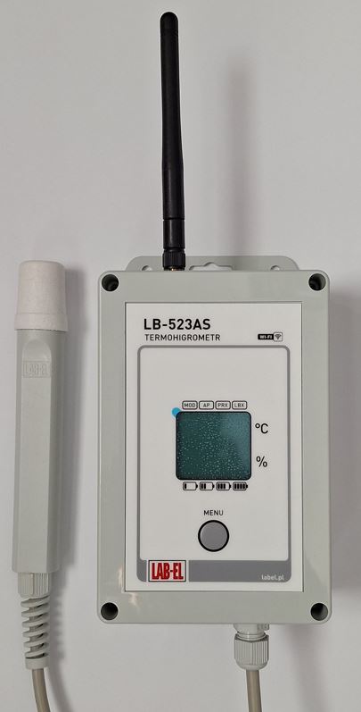Bezprzewodowy termometr higrometr LB-523A WiFi, bezprzewodowy rejestrator WiFi Bezprzewodowy termohigrometr LB-523A WiFi, bezprzewodowy rejestrator WiFi