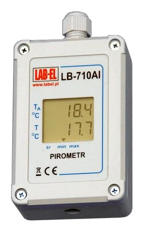 Termometr bezdotykowy - pirometr LB-710AI