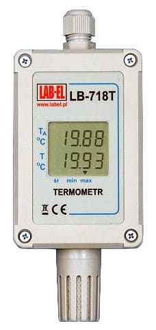 Termometr cyfrowy MODBUS RTU LB-718