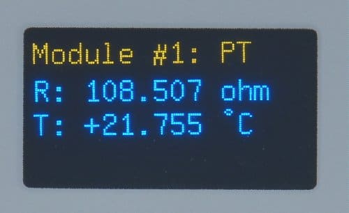 Precyzyjny termometr 0.001°C - LB-480 z modułami LB-499-PT