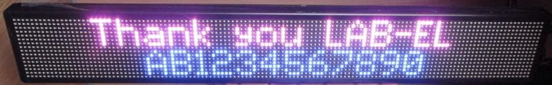 Kolorowy wyświetlacz tablicowy LED LB-114 Kolorowy wyświetlacz tablicowy LED LB-114